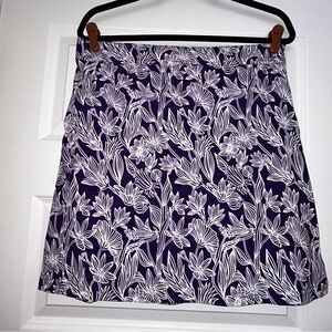 Ripskirt Hawaii Floral Print Full Self Attached Closure Wrap Length 2 Skirt